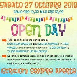  OPEN DAY al Mondo Infanzia Blu di Livorno